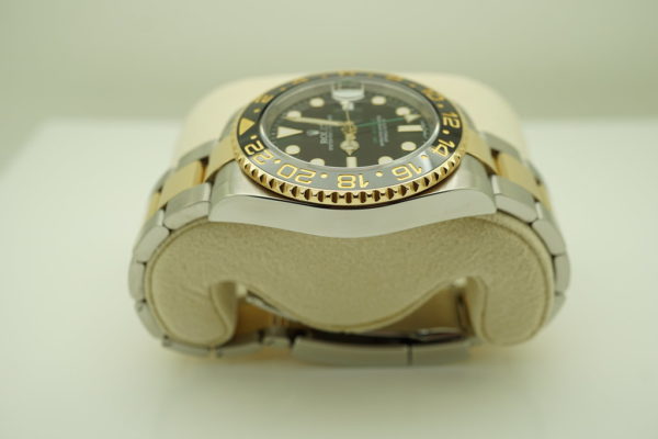 Rolex 116713LN GMT MASTER II CERAMIC 18K YG STEEL 2016 WARRANTY FULL SET - Image 4