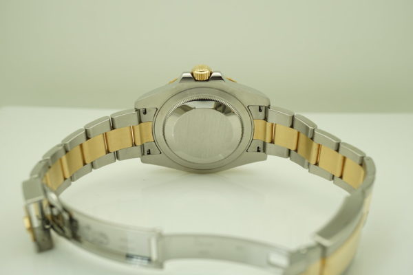 Rolex 116713LN GMT MASTER II CERAMIC 18K YG STEEL 2016 WARRANTY FULL SET - Image 8