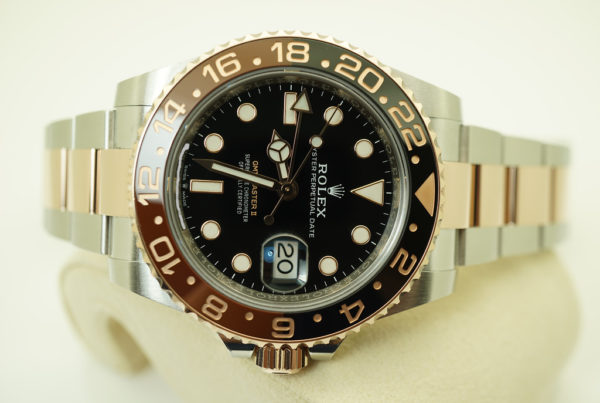 MINT Rolex 126711CHNR GMT MASTER II 18K ROSE GOLD STEEL ROOTBEER 2018 WARRANTY - Image 9