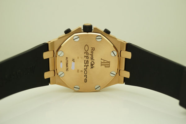 Audemars PIGUET OFFSHORE 18K ROSE GOLD RUBBER CLAD 42MM BOXES PAPERS - Image 8