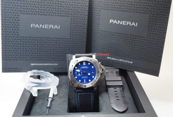 Panerai PAM 692 LUMINOR SUBMERSIBLE 1950 BMG-TECH 3 DAYS BLUE 47MM 2019 FULL SET - Image 2