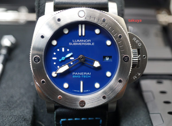 Panerai PAM 692 LUMINOR SUBMERSIBLE 1950 BMG-TECH 3 DAYS BLUE 47MM 2019 FULL SET