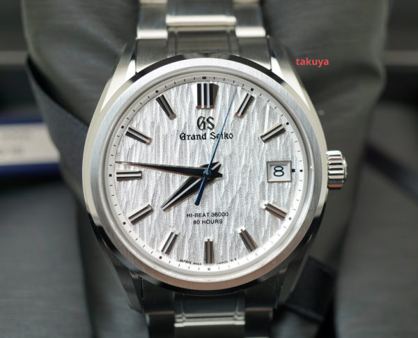 BRAND NEW GRAND SEIKO SLGH005 WHITE BIRCH HI-BEAT 9SA5 80 Hours 2021 FULL SET