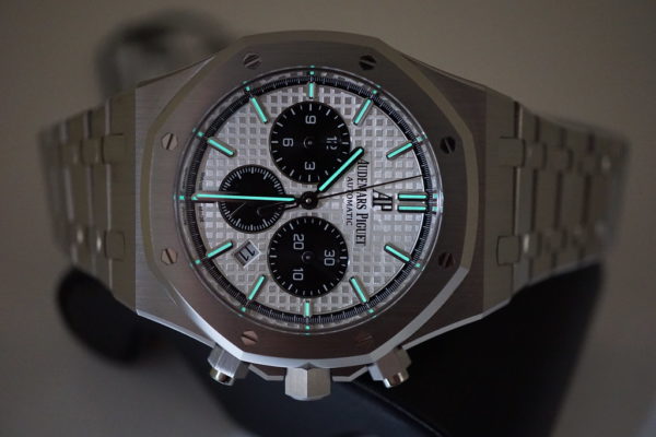 BRAND NEW Audemars PIGUET ROYAL OAK CHRONOGRAPH PANDA DIAL 26331ST COMPLETE SET - Image 11