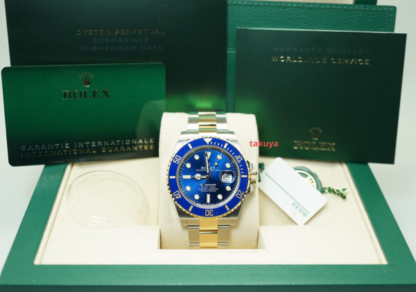 BRAND NEW Rolex 126613LB SUBMARINER 18K YG STEEL BLUE DIAL 41MM 2021 NEW MODEL - Image 2