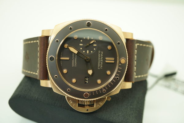 NEW Panerai PAM 968 SUBMERSIBLE BRONZO 3 DAYS 47MM 2019 WARRANTY - Image 8