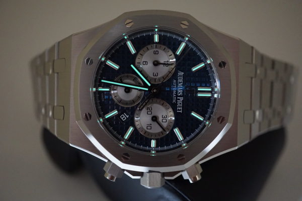 NEW Audemars PIGUET ROYAL OAK CHRONOGRAPH 26331ST BLUE DIAL 2021 COMPLETE SET - Image 12