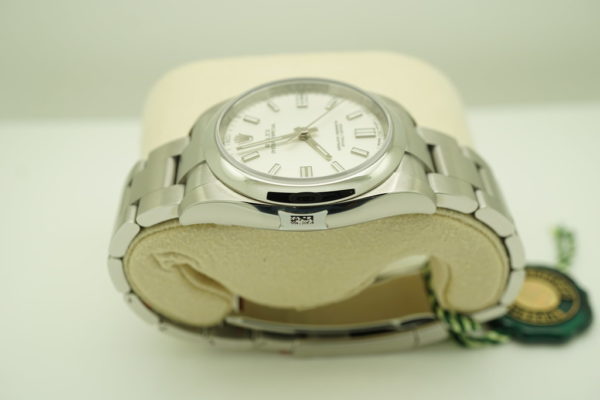 BRAND NEW Rolex 116000 OYSTER PERPETUAL WHITE STICK DIAL 36MM 2021 FULL SET - Image 4