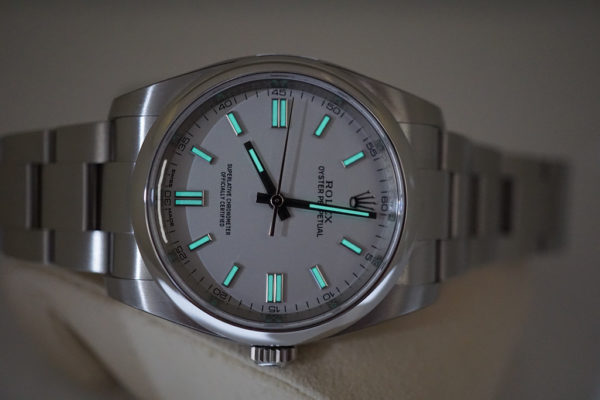 BRAND NEW Rolex 116000 OYSTER PERPETUAL WHITE STICK DIAL 36MM 2021 FULL SET - Image 11