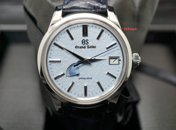 MINT GRAND SEIKO SBGA407 BLUE SNOWFLAKE SPRING DRIVE 40mm 2020 WARRANTY FULL SET