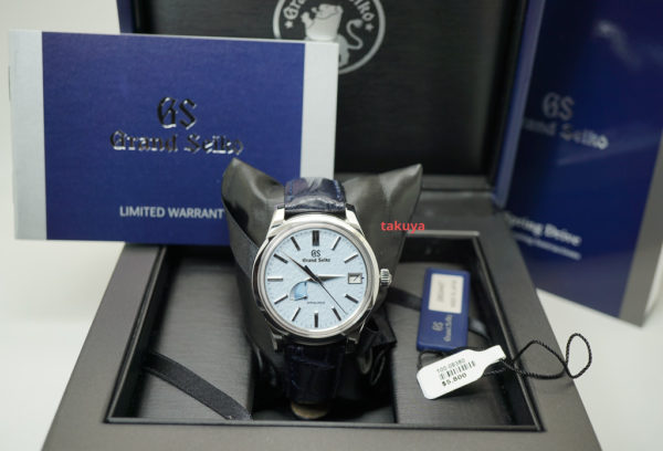 MINT GRAND SEIKO SBGA407 BLUE SNOWFLAKE SPRING DRIVE 40mm 2020 WARRANTY FULL SET - Image 2