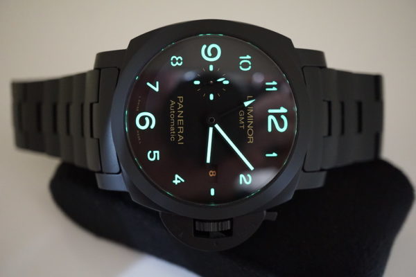 Panerai PAM 1438 TUTTONERO LUMINOR 1950 GMT CERAMIC 44MM 2020 WARRANTY FULL SET - Image 11