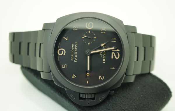 Panerai PAM 1438 TUTTONERO LUMINOR 1950 GMT CERAMIC 44MM 2020 WARRANTY FULL SET - Image 9