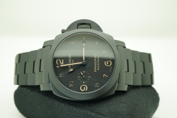 Panerai PAM 1438 TUTTONERO LUMINOR 1950 GMT CERAMIC 44MM 2020 WARRANTY FULL SET - Image 10