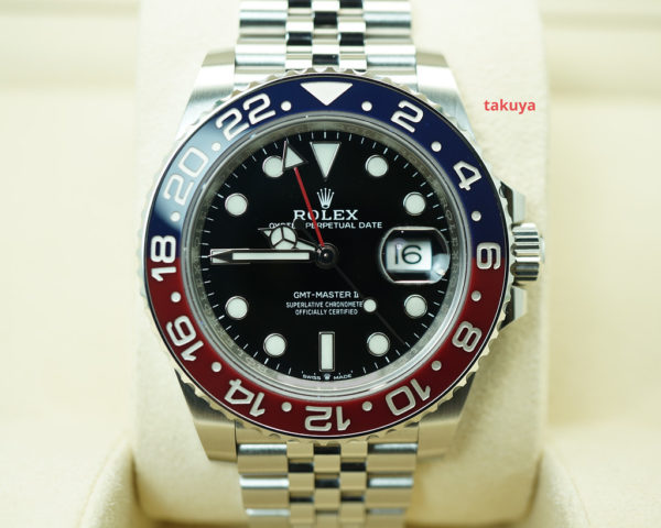 Rolex 126710BLRO PEPSI GMT MASTER II RED BLUE BEZEL JUBILEE 2020 FULL SET