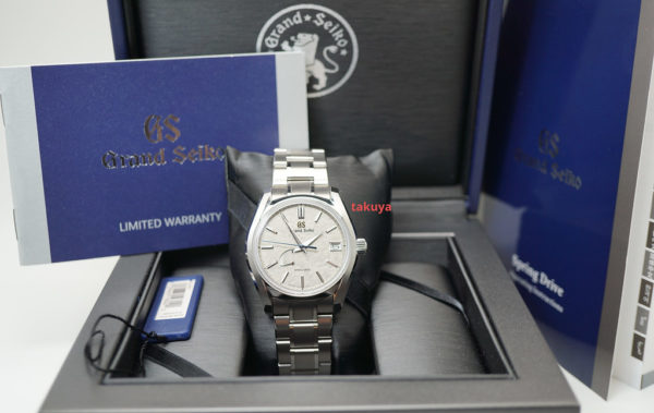 MINT Grand Seiko SPRING DRIVE TITANIUM SBGA415 Winter 2021 COMPLETE SET - Image 2