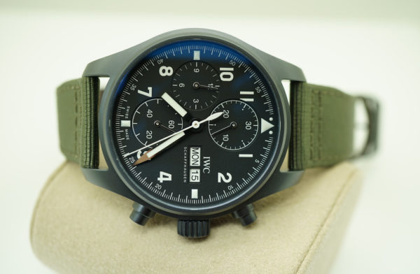 LIKE NEW IWC IW387905 PILOT's WATCH CHRONOGRAPH “TRIBUTE TO 3705” 2021 COMPLETE SET - Image 8