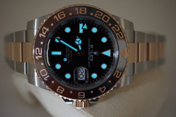MINT Rolex 126711CHNR GMT MASTER II 18K ROSE GOLD STEEL ROOTBEER 2018 WARRANTY - Image 11