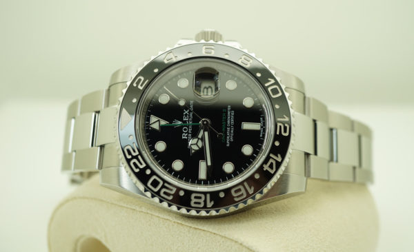 Rolex 116710LN GMT MASTER II BLACK CERAMIC BEZEL 2018 WARRANTY FULL SET - Image 10