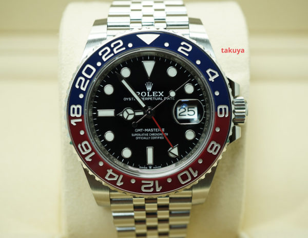 Rolex 126710BLRO PEPSI GMT MASTER II RED BLUE BEZEL JUBILEE 2019 FULL SET