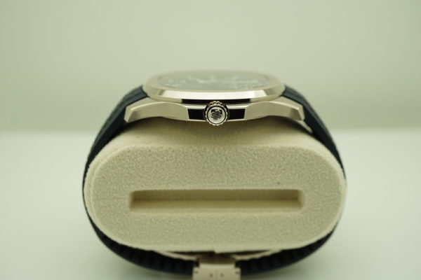 Patek PHILIPPE 5168G AQUANAUT WHITE GOLD BLUE DIAL 42MM 2020 COMPLETE SET - Image 3