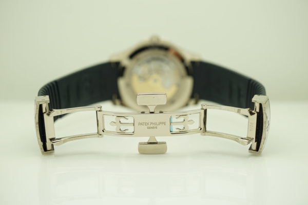 Patek PHILIPPE 5168G AQUANAUT WHITE GOLD BLUE DIAL 42MM 2020 COMPLETE SET - Image 7