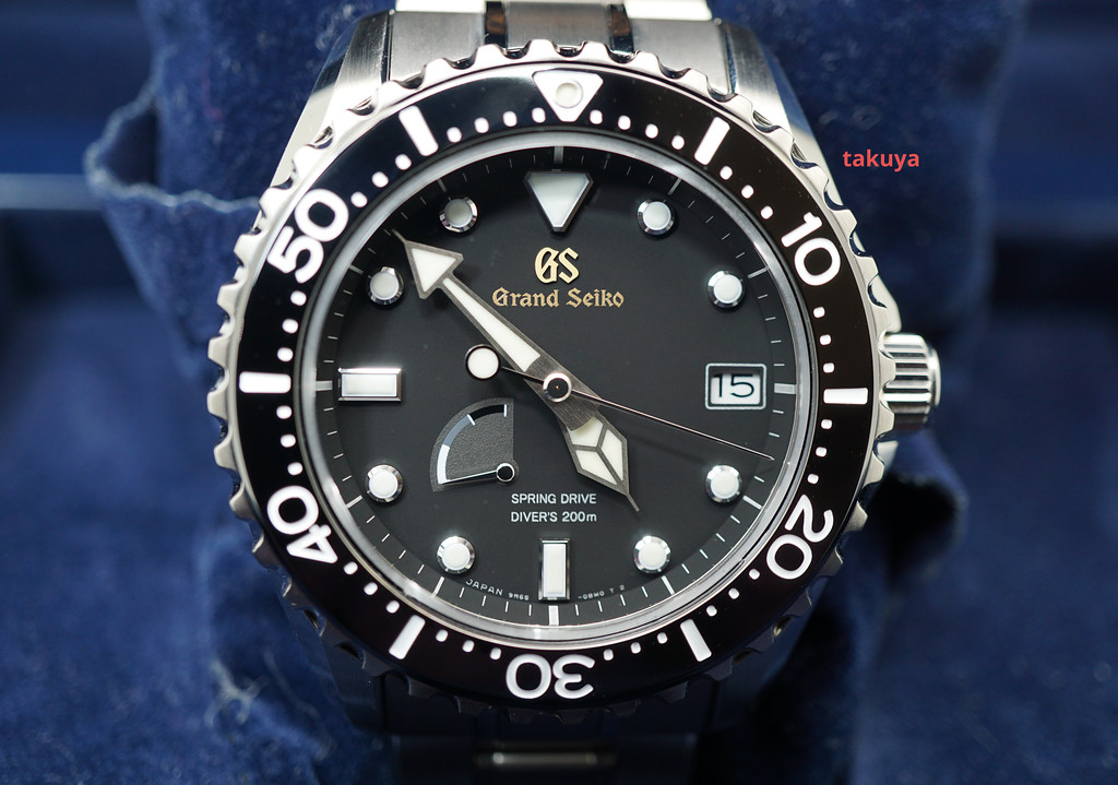 Grand Seiko SPORT COLLECTION SPRING DRIVE DIVER 200M SBGA231 TITANIUM FULL  SET - Takuya Watches