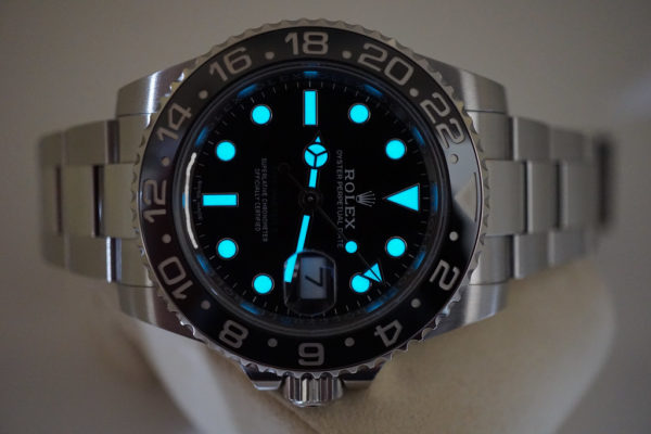 Rolex 116710LN GMT MASTER II BLACK CERAMIC BEZEL 2019 WARRANTY FULL SET - Image 11