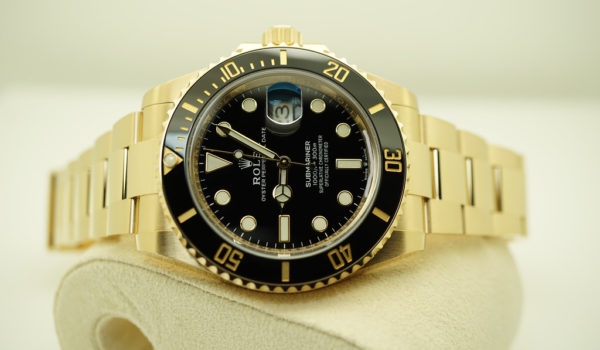 Rolex 126618LN SUBMARINER 18K YELLOW GOLD BLACK DIAL 41MM 2020 MODEL FULL SET - Image 10