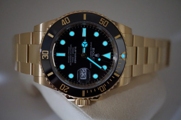 Rolex 126618LN SUBMARINER 18K YELLOW GOLD BLACK DIAL 41MM 2020 MODEL FULL SET - Image 11