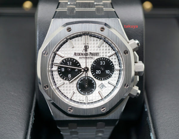 Audemars PIGUET ROYAL OAK CHRONOGRAPH PANDA DIAL 26331ST 2018 WARRANTY FULL SET