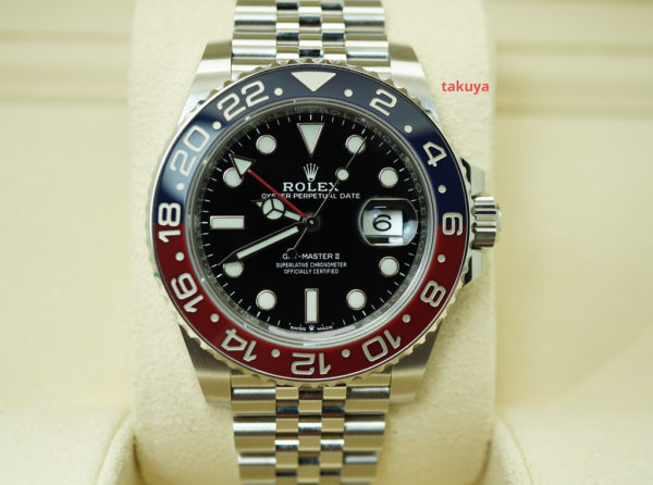 Rolex 126710BLRO PEPSI GMT MASTER II RED BLUE BEZEL JUBILEE 2020 FULL SET