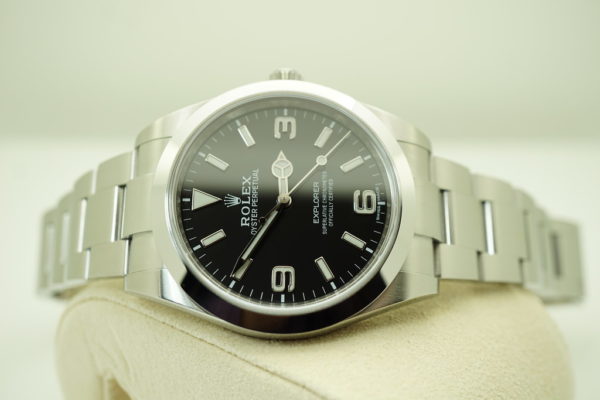 Rolex 214270 EXPLORER I FULL LUME DIAL 39MM 2019 WARRANTY FULL SET - Image 10