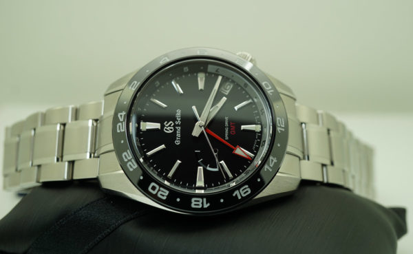 BRAND NEW Grand Seiko SPORT COLLECTION SPRING DRIVE GMT SBGE253 BLACK DIAL 2021 FULL SET - Image 9