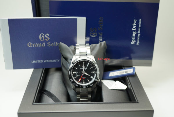 BRAND NEW Grand Seiko SPORT COLLECTION SPRING DRIVE GMT SBGE253 BLACK DIAL 2021 FULL SET - Image 2