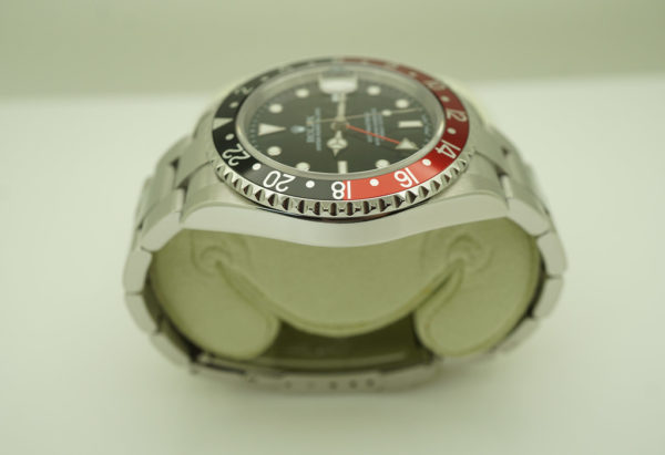 Rolex 16710A GMT MASTER II ORIGINAL COKE BLACK RED BEZEL D SERIAL COMPLETE SET - Image 4