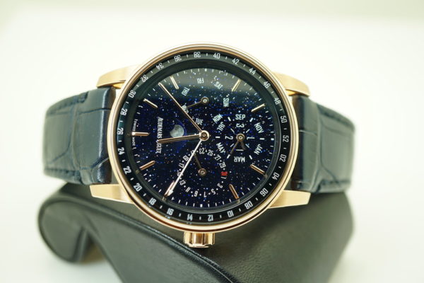 Audemars PIGUET CODE 11:59 PERPETUAL CALENDAR 18K PINK GOLD BLUE AVENTURINE DIAL FULL SET - Image 8