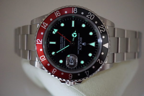 Rolex 16710A GMT MASTER II ORIGINAL COKE BLACK RED BEZEL D SERIAL COMPLETE SET - Image 11