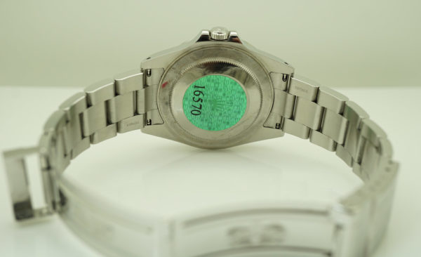 Rolex 16570 EXPLORER II 40MM BLACK DIAL P SERIAL SEL HOLES CASE BOXES PAPERS - Image 9