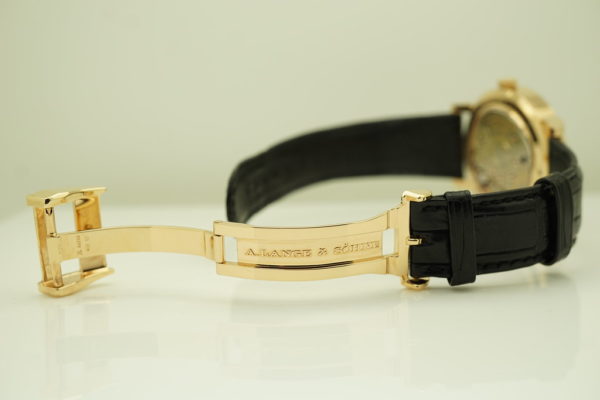 A. Lange & Sohne GRAND LANGE 1 PINK GOLD 115.031 41.9MM DEPLOYANT CLASP FULL SET - Image 7