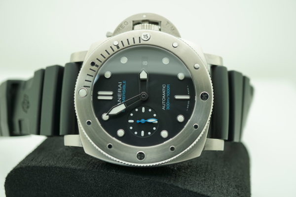 Panerai PAM 1305 LUMINOR SUBMERSIBLE 47MM TITANIUM V SERIES 2019 WARRANTY - Image 9