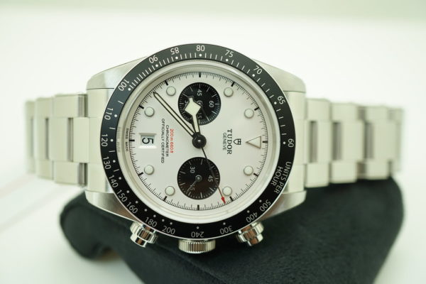 BRAND NEW Tudor 79360N BLACK BAY CHRONOGRAPH WHITE PANDA DIAL 2021 MODEL FULL SET - Image 8