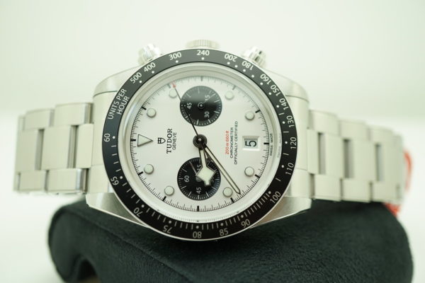 BRAND NEW Tudor 79360N BLACK BAY CHRONOGRAPH WHITE PANDA DIAL 2021 MODEL FULL SET - Image 9