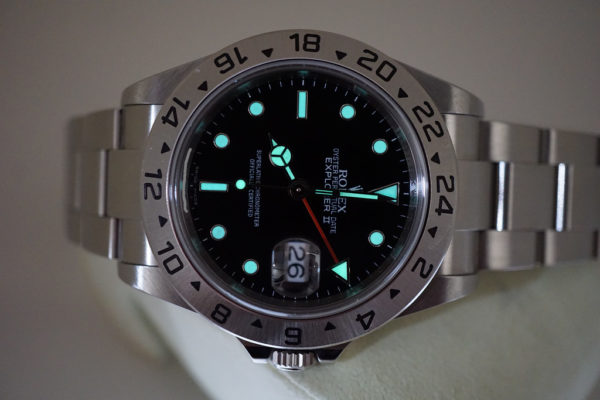 Rolex 16570 EXPLORER II 40MM BLACK DIAL M SERIAL 3186 MOVEMENT ENGRAVED REHAUL - Image 12