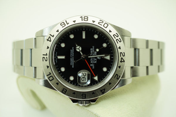 Rolex 16570 EXPLORER II 40MM BLACK DIAL M SERIAL 3186 MOVEMENT ENGRAVED REHAUL - Image 10