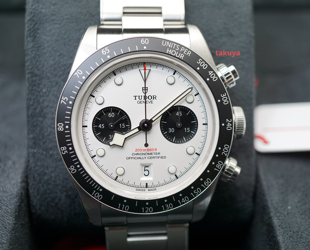 tudor chrono white