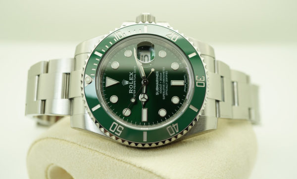 MINT Rolex 116610LV SUBMARINER HULK GREEN DIAL 2017 WARRANTY FULL SET - Image 10