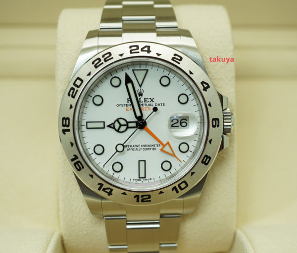 MINT Rolex 216570 EXPLORER 2 POLAR WHITE DIAL 42MM 2020