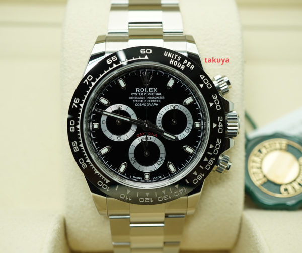 NEW Rolex 116500LN COSMOGRAPH DAYTONA CERAMIC BEZEL BLACK DIAL 2021 FULL SET