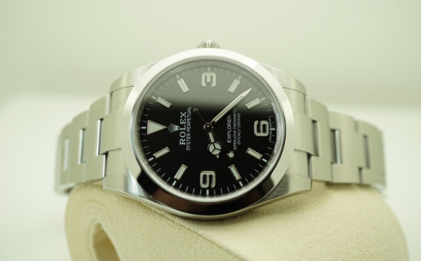 Rolex 214270 EXPLORER I FULL LUME DIAL 39MM 2018 WARRANTY FULL SET - Image 10